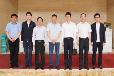 共青团黄冈市委书记田凯一行莅临918.com纸业调研